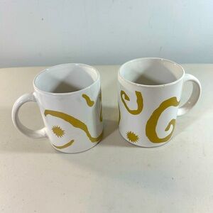 Oscar de la Renta set of 2 mugs